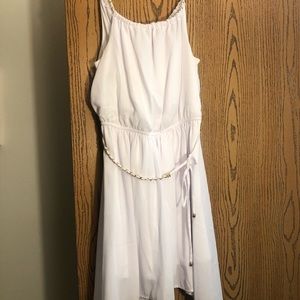 White formal dress